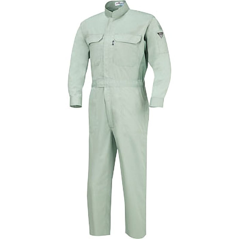 9280 サマー続服 9280 ジーベック 長袖 モスグリーン色 サイズ4L袖丈58cm