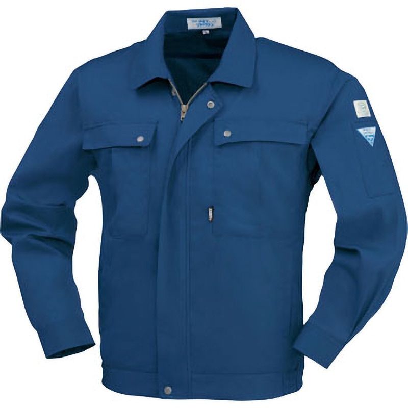 9294 PETボトルリサイクリーン長袖ブルゾン 9294 ジーベック エコーサマーツイル コン色 L着丈65cm