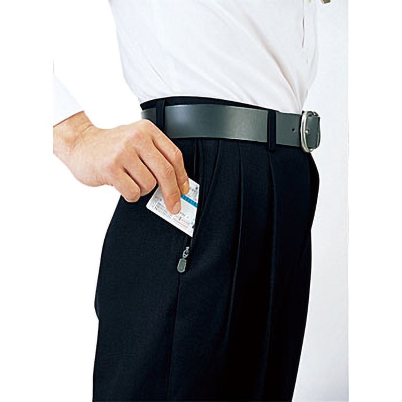 16110 ビジネスツータックスラックス 16110 ジーベック サイズ94