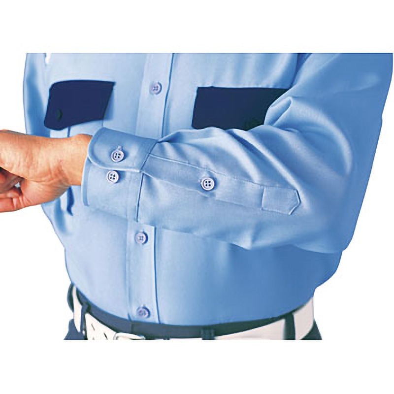 18300 切替長袖シャツ 18300 ジーベック サマー裏綿トロピカル