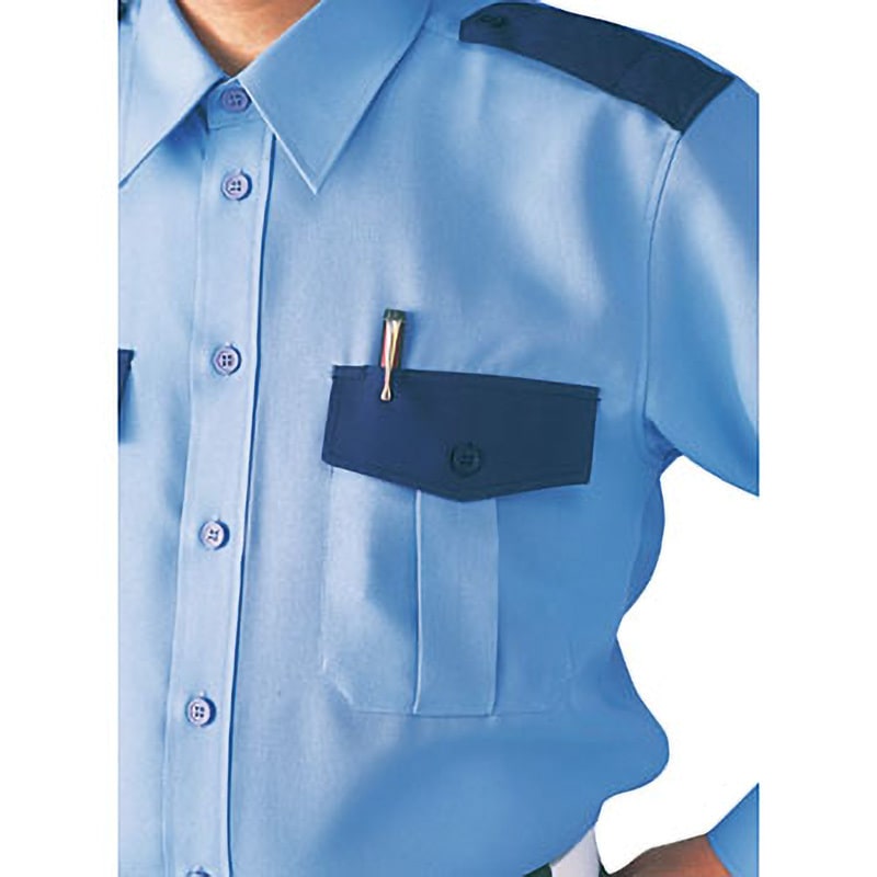 18300 切替長袖シャツ 18300 ジーベック サマー裏綿トロピカル