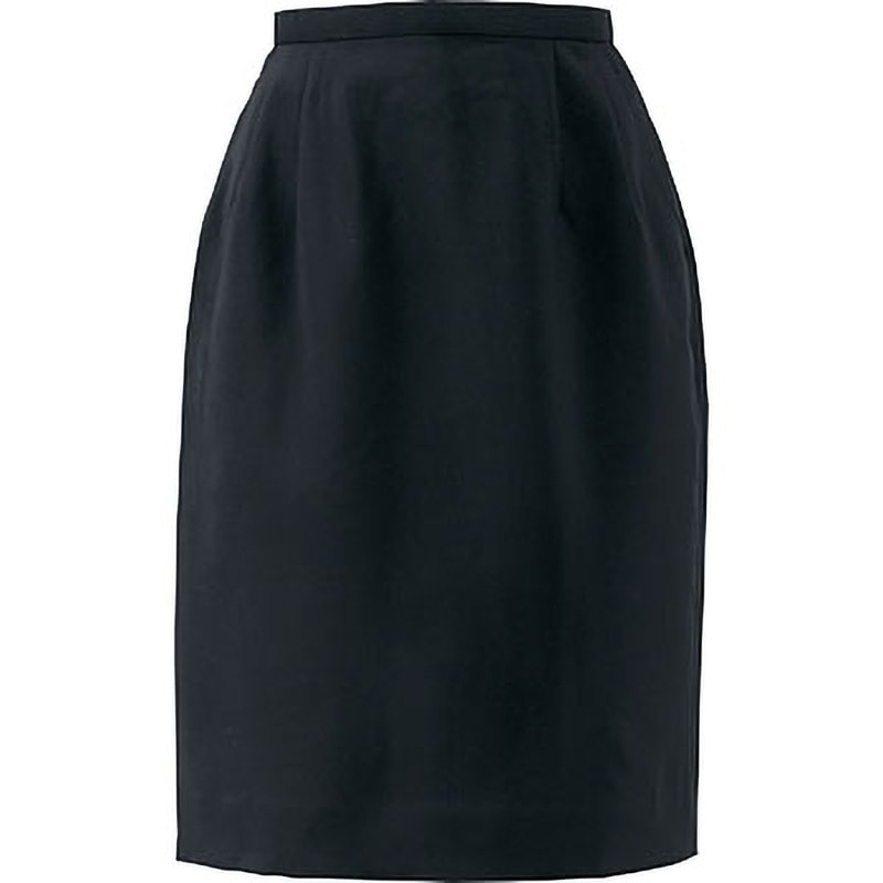 40017 T100オフィススカート 40017 ジーベック ポリエステルサージ クロ色