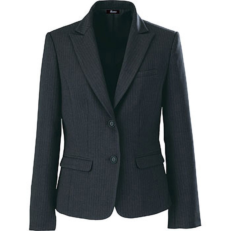 40020 トリクシオンオフィスジャケット 40020 ジーベック 女性用 チャコールグレー色 サイズ9