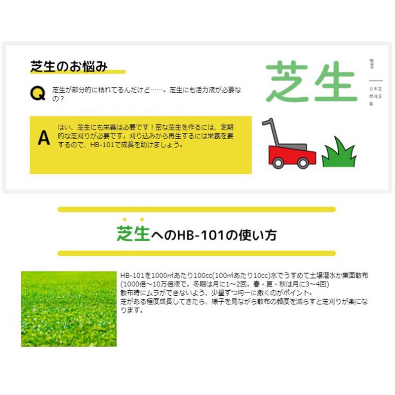 100mL 天然植物活力液 HB-101 フローラ 野菜用 1本(100mL