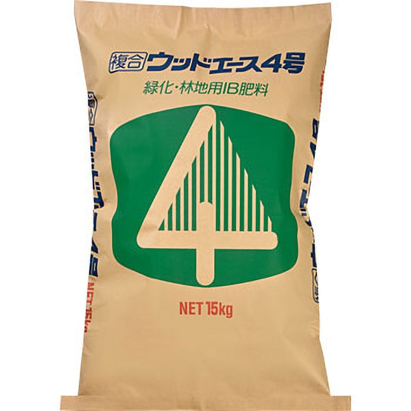 ウッドエース4号 1袋(15kg) ジェイカムアグリ 【通販モノタロウ】