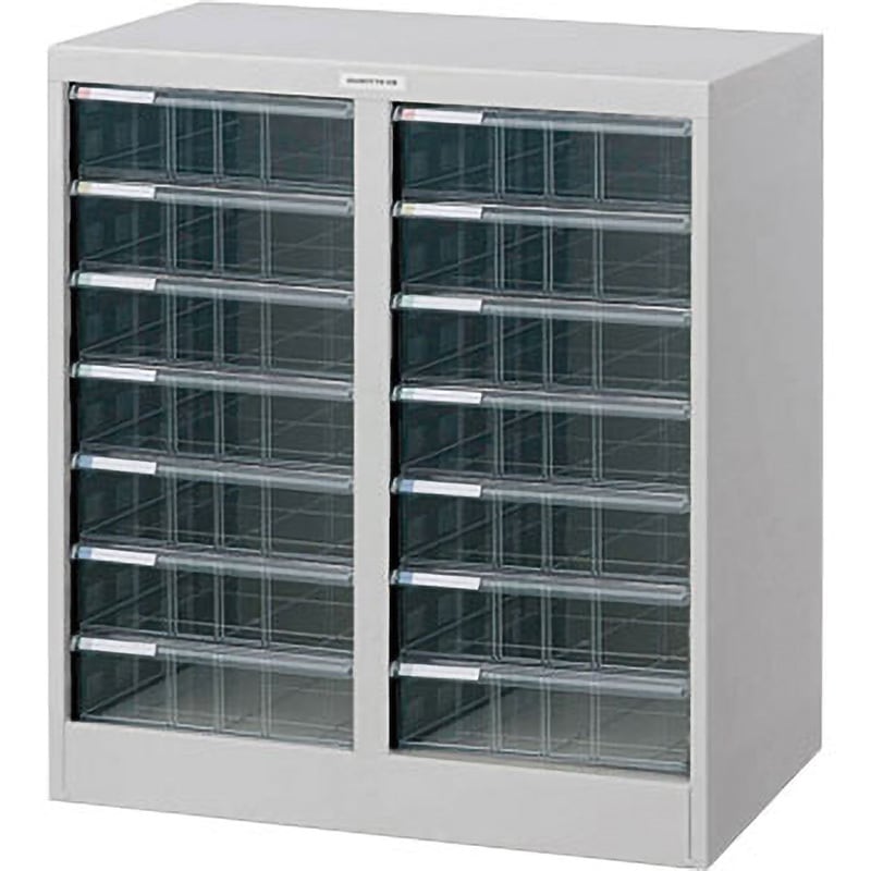 AF-M14ニューグレー アバンテV2 デスクサイドフロアケース ナカバヤシ ニューグレー色 深7段×2 深型/タテ型 サイズA4