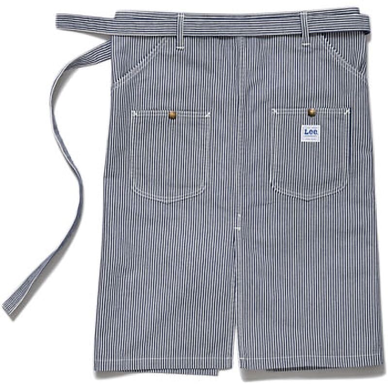 LCK79002 ウエストエプロン Lee ホワイト×ブルー色 フリーサイズ  LCK79002