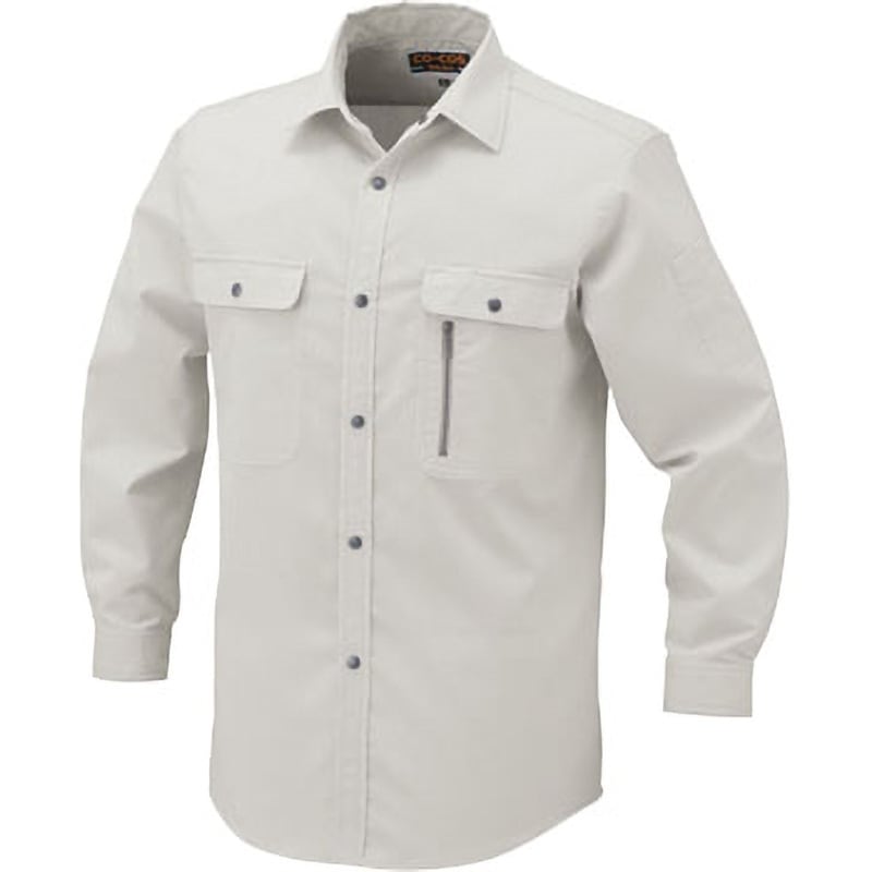 H-198 長袖シャツ H-198 コーコス信岡 サイズ4L着丈86cm 5,451円