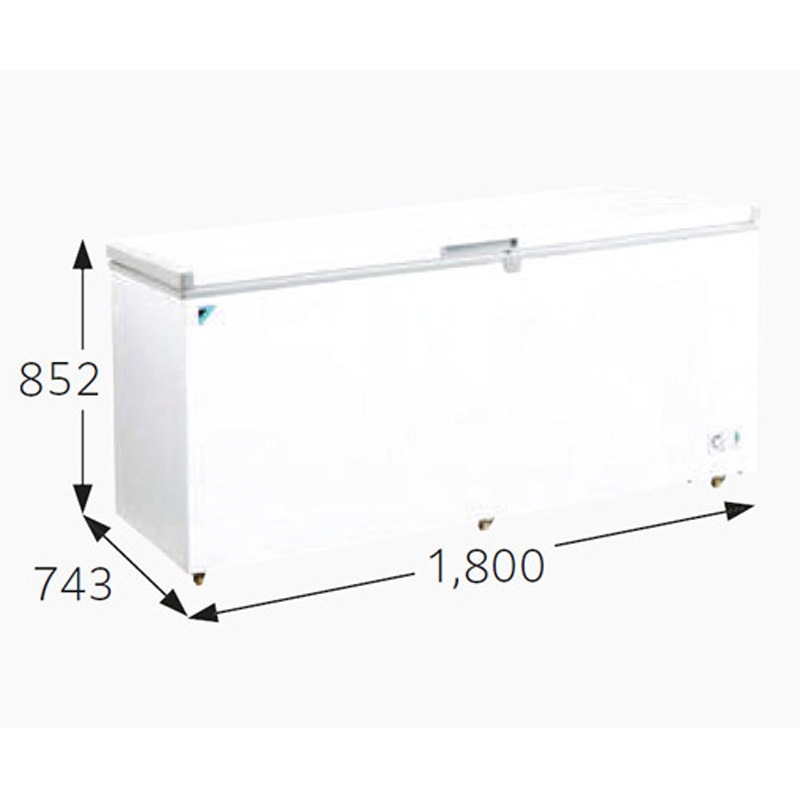 LBFG5AS 横型冷凍ストッカー 1台 ダイキン工業 【通販モノタロウ】