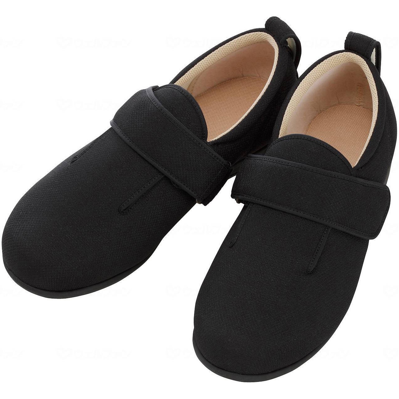 7036 ダブルマジックⅢ 7E 徳武産業 黒色 左S  右Mサイズ 1足