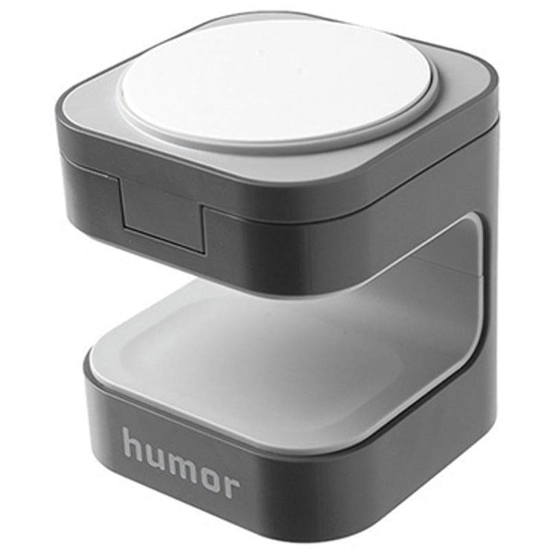 690-985106 humor Qi2対応 2in1 ワイヤレス充電器 humor グレーブラック色   690-985106