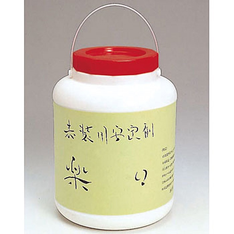 470-81 中性表装用安定剤 楽々 1個(3kg) 広島 【通販モノタロウ】