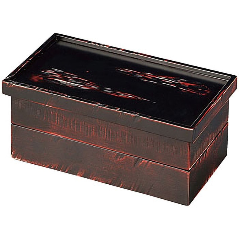 21032340 盆長手比叡山弁当 曙雲乱彫り塗 (箱親) 木 1個 福井クラフト 【通販モノタロウ】