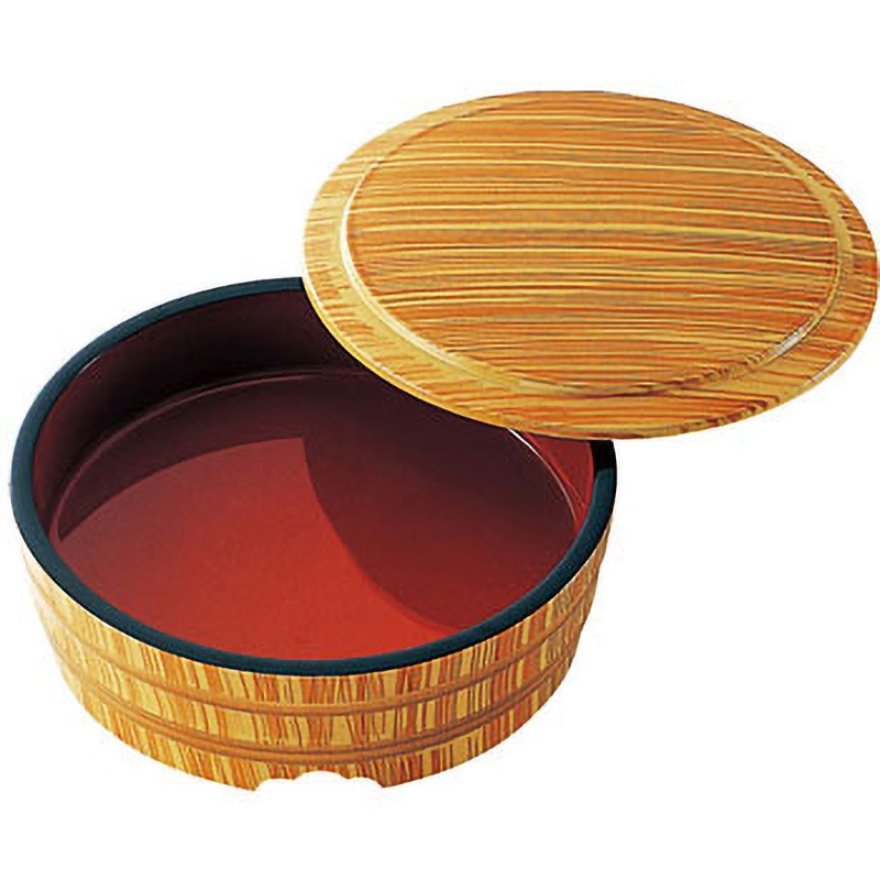 38020590 冷し中華桶 A 福井クラフト 種別:蓋 白木内朱 7寸サイズ 直径