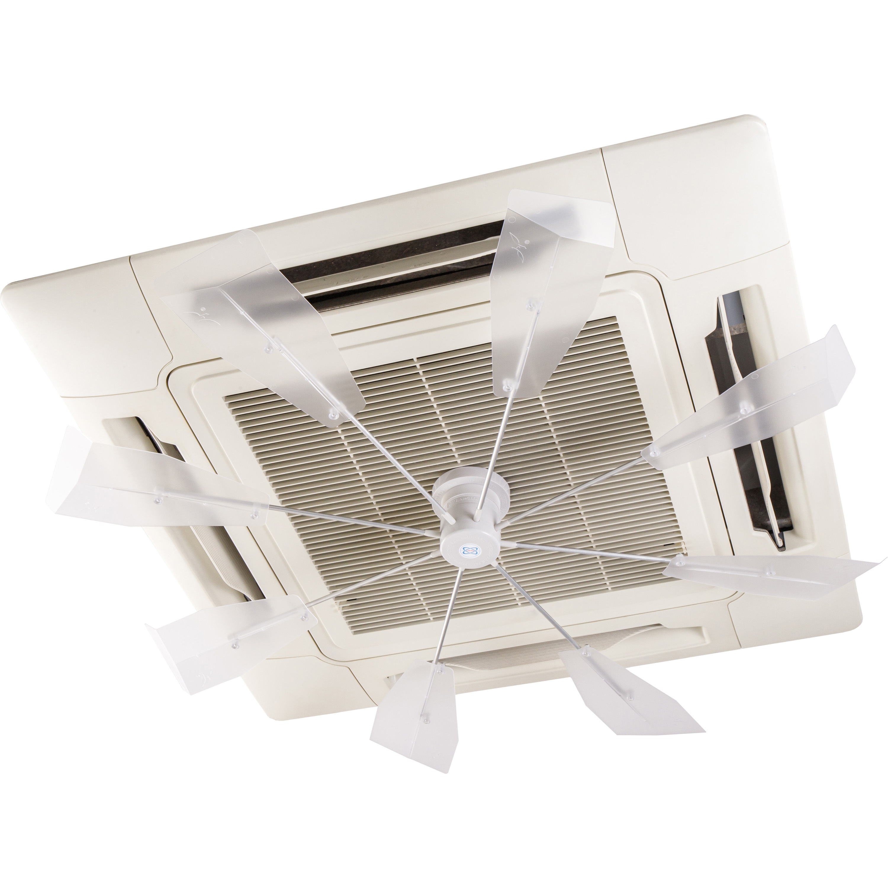 潮 ハイブリッドファン HBF-FJR-C/W 6台 エアコン 風よけ ハイブリッド