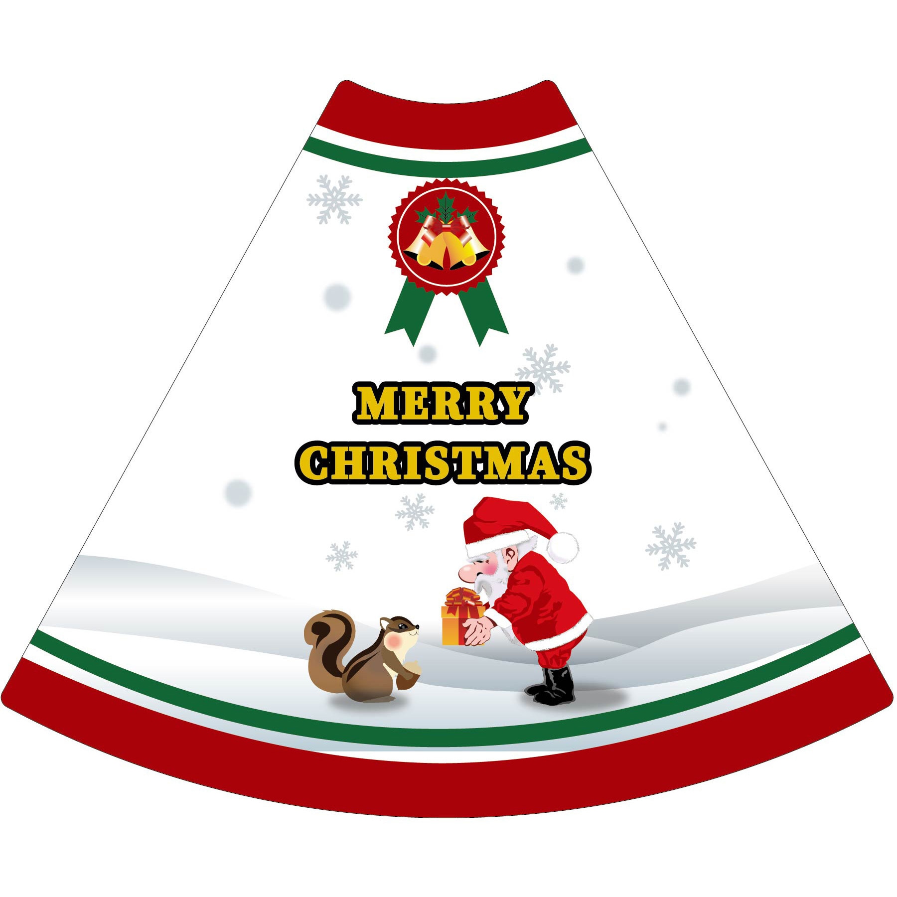 POPS-15 POPコーン小 サインアーテック 表示内容MERRY CHRISMAS 厚さ0.2mm高さ315mm 1セット(10枚)