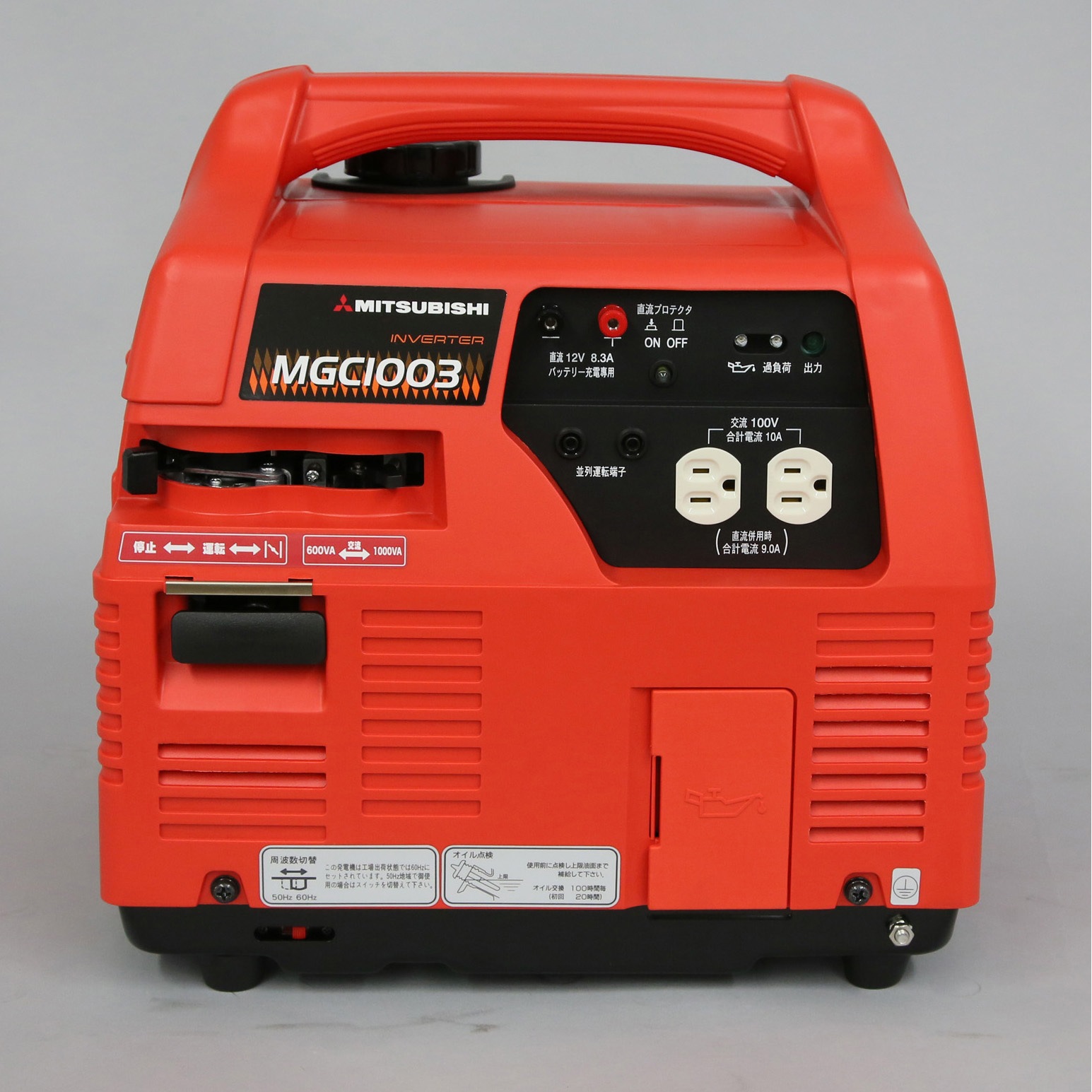 MGC1003-A11 EARTH POWER 大容量 ポータブル発電機(ガソリン燃料