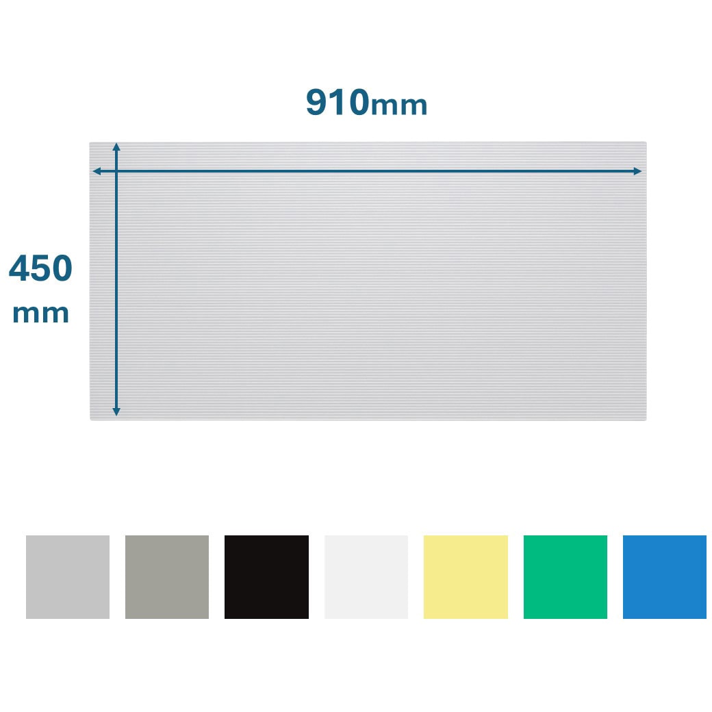 PD-944 プラダン 910×450mm アイリスオーヤマ ナチュラル色 厚さ4mm 1