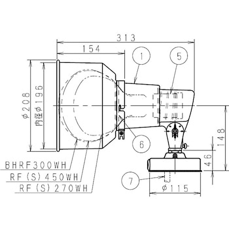 S00F-F/BK アイ ランプホルダ 岩崎電気 黒色 - 【通販モノタロウ】 S00F-F/BK アイ ランプホルダ 岩崎電気 黒色 - 【通販モノタロウ】