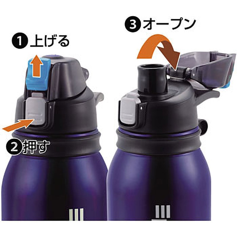 H-6832 スピードチャージャー ダイレクトボトル パール金属 容量1.1L 