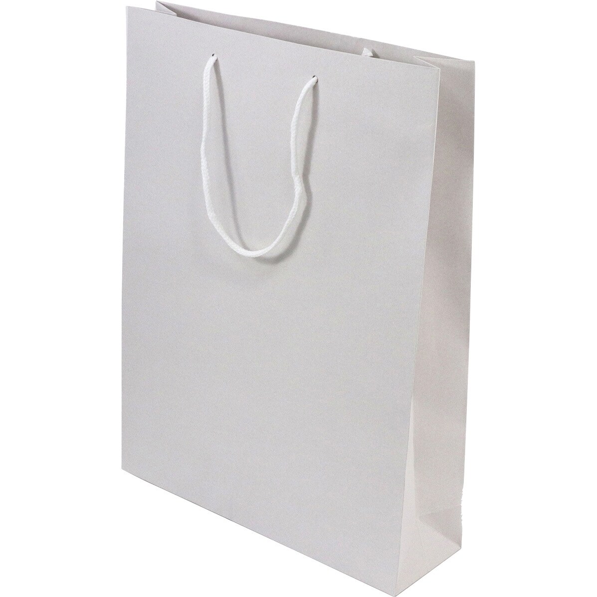 2才 白 カラー手提げ紙袋 プレーンCB 1パック(10枚) HEIKO 【通販サイトMonotaRO】