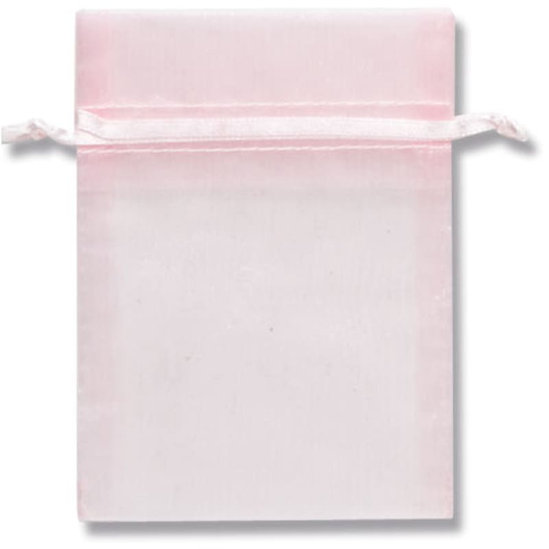 S ピンク オーガンジーバッグ HEIKO サイズS 1箱(10枚×10パック)