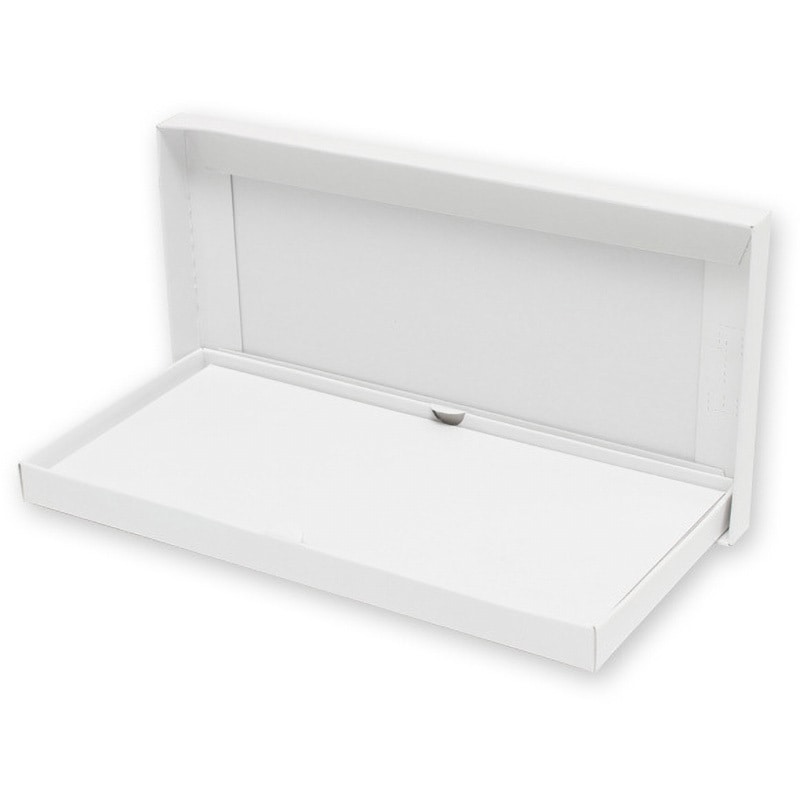 G-3N デラックス白無地箱 HEIKO サイズ内寸法 79×162×12mm 1パック(10