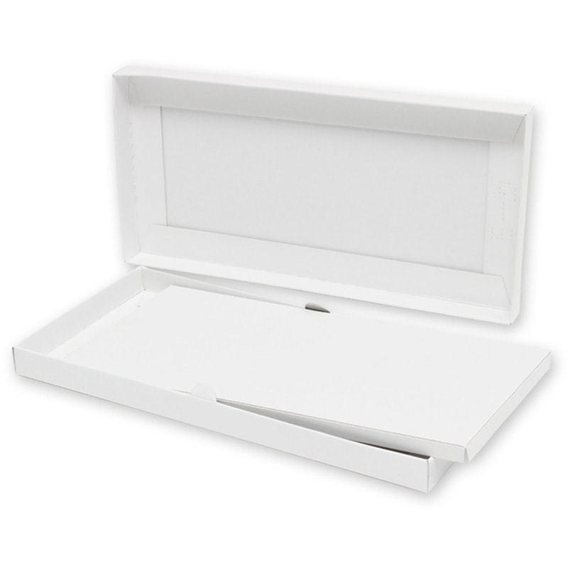 G-3N デラックス白無地箱 HEIKO サイズ内寸法 79×162×12mm 1