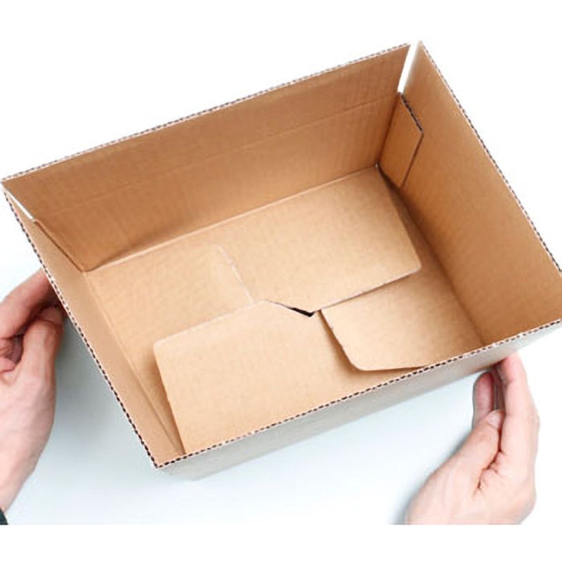 A4用-380 ダンボール箱 ワンタッチ式 HEIKO フルートB シングルタイプ