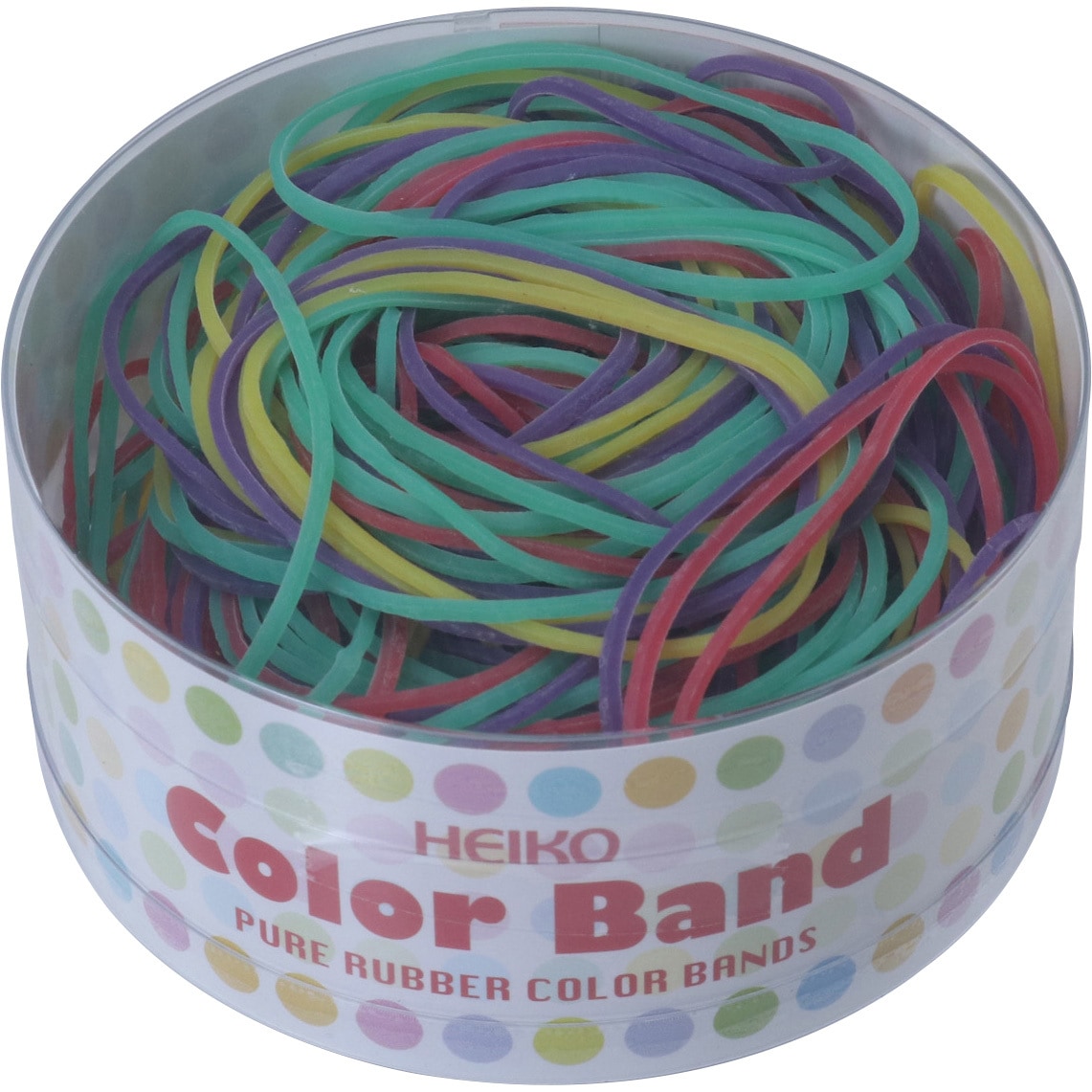 30g カラーバンド #16 HEIKO アソート色 切り幅1.1mm 1個(200本) 30g