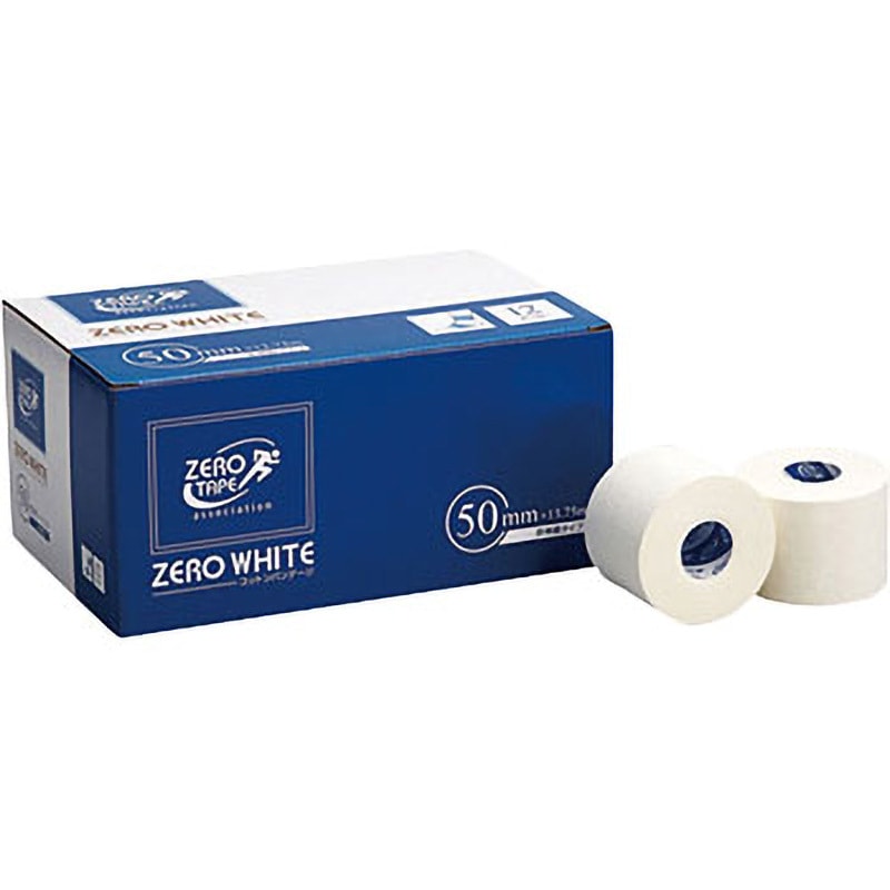 783434 ZEROホワイトテープ非伸縮 日進医療器 テープ幅50mm 1個