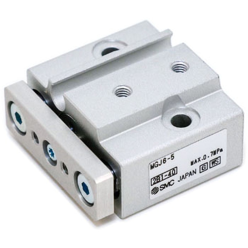 MGJ6-5-F8BLS ミニガイドロッドシリンダ MGJシリーズ SMC 複動片ロッド シリンダ内径6mmシリンダストローク5mm  MGJ6-5-F8BLS