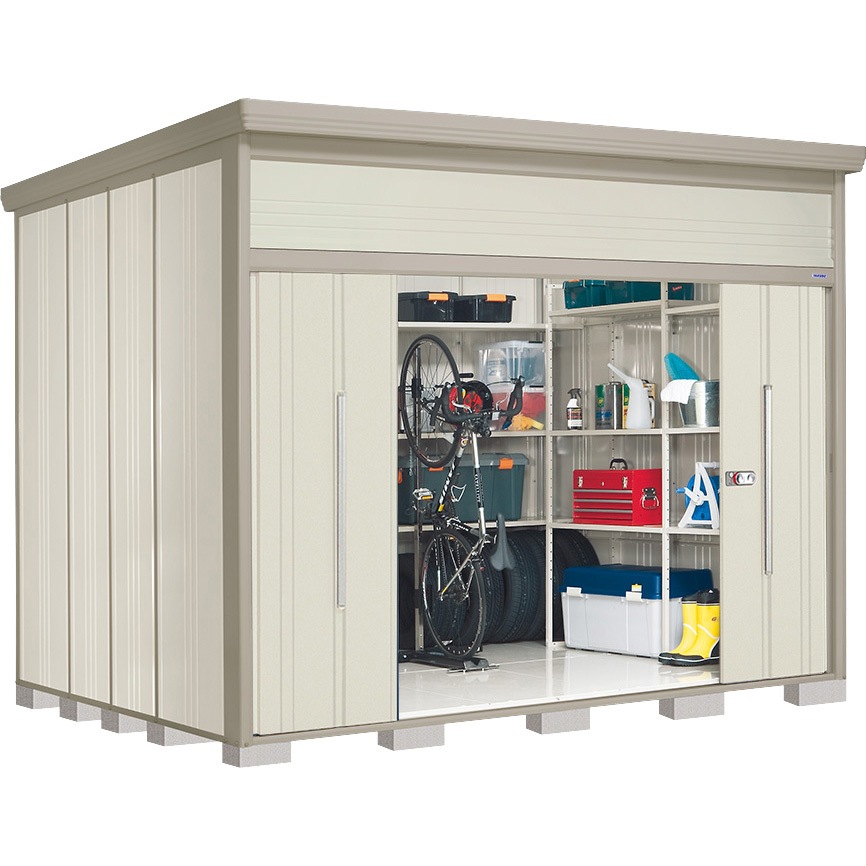 JN-3226W Mr.トールマン ダンディ TAKUBO(タクボ/田窪工業所) 引き戸 ムーンホワイト色 一般型/標準型 間口3232mm奥行2622mm高さ2570mm  JN-3226W