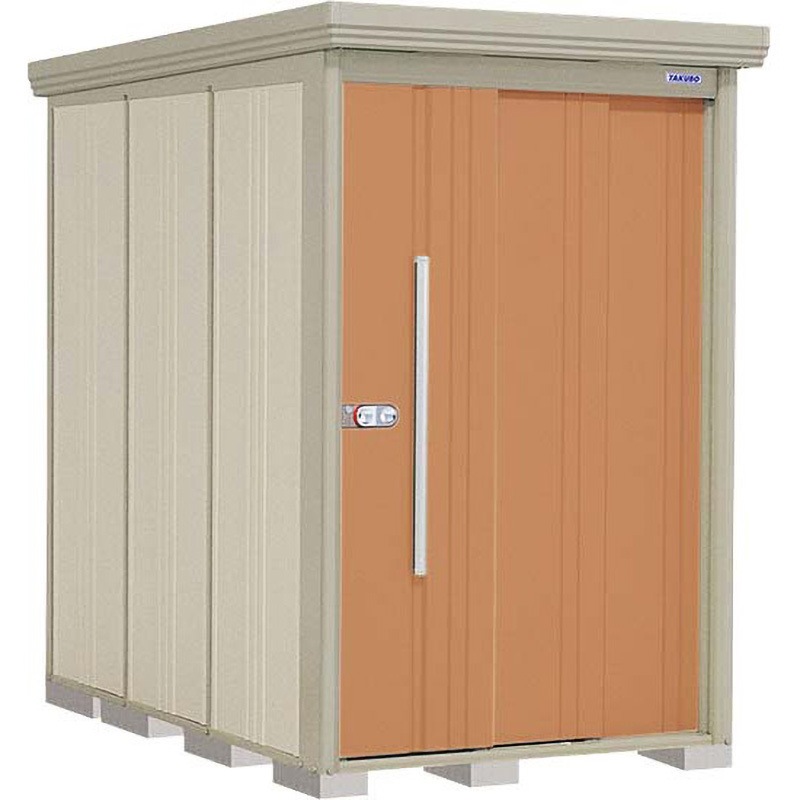 ND-1322T Mr，ストックマン ダンディ TAKUBO(タクボ/田窪工業所) トロピカルオレンジ色 (屋根)標準型 間口1316mm奥行2290mm高さ2110mm  ND-1322T