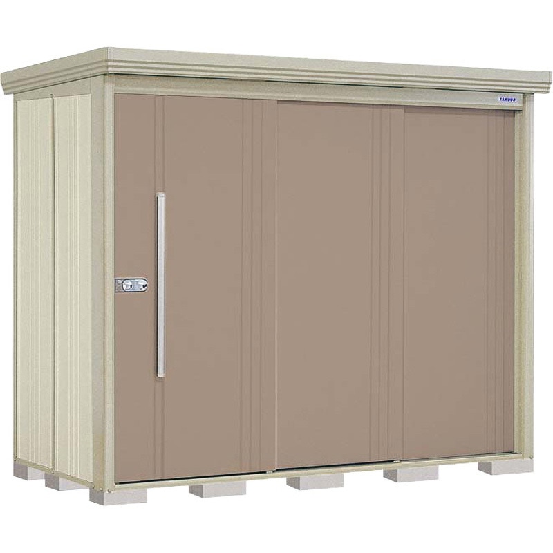 ND-2512B Mr，ストックマン ダンディ TAKUBO(タクボ/田窪工業所) カーボンブラウン色 (屋根)標準型 間口2532mm奥行1222mm高さ2110mm  ND-2512B