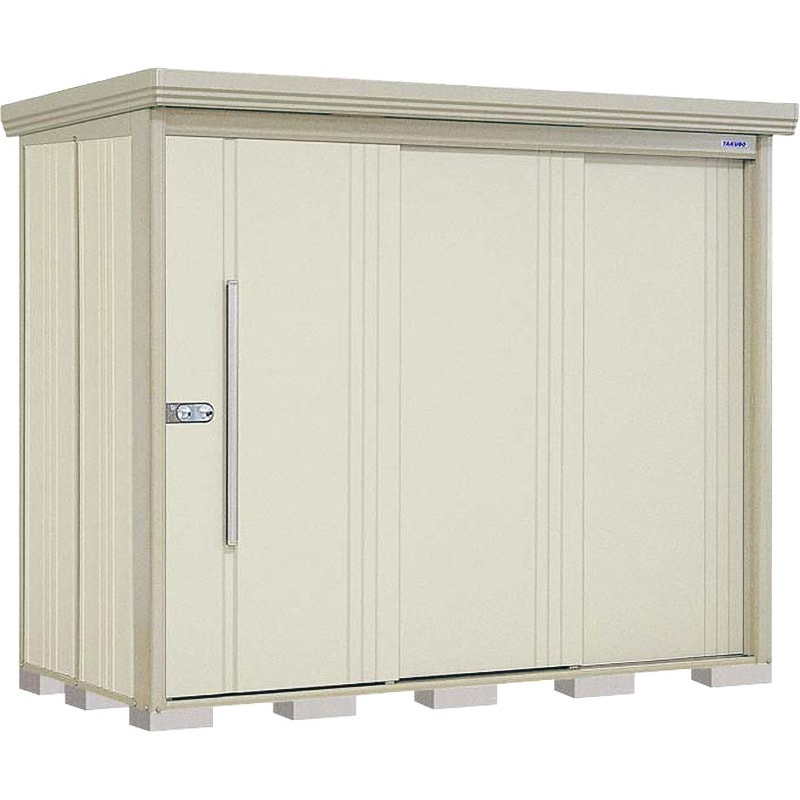 ND-2512W Mr，ストックマン ダンディ TAKUBO(タクボ/田窪工業所) ムーンホワイト色 (屋根)標準型 間口2532mm奥行1222mm高さ2110mm  ND-2512W