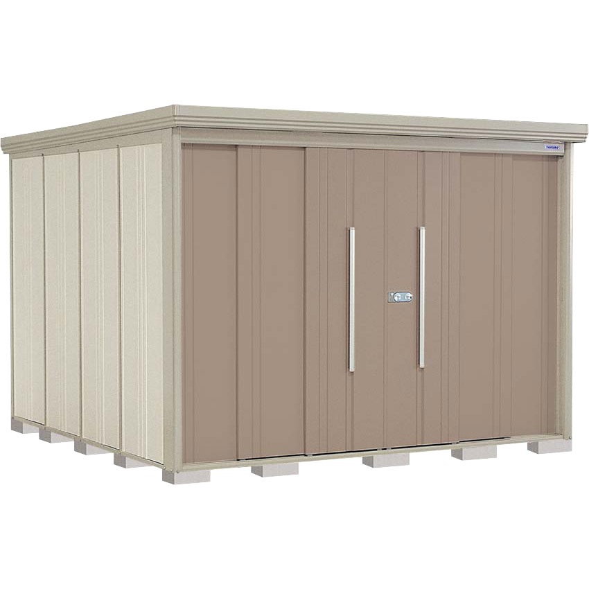 ND-2929B Mr，ストックマン ダンディ TAKUBO(タクボ/田窪工業所) カーボンブラウン色 (屋根)標準型 間口2900mm奥行2990mm高さ2110mm  ND-2929B