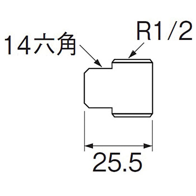 JT760-13 砲金プラグ SANEI(旧:三栄水栓製作所) 青銅 ねじ込み継手