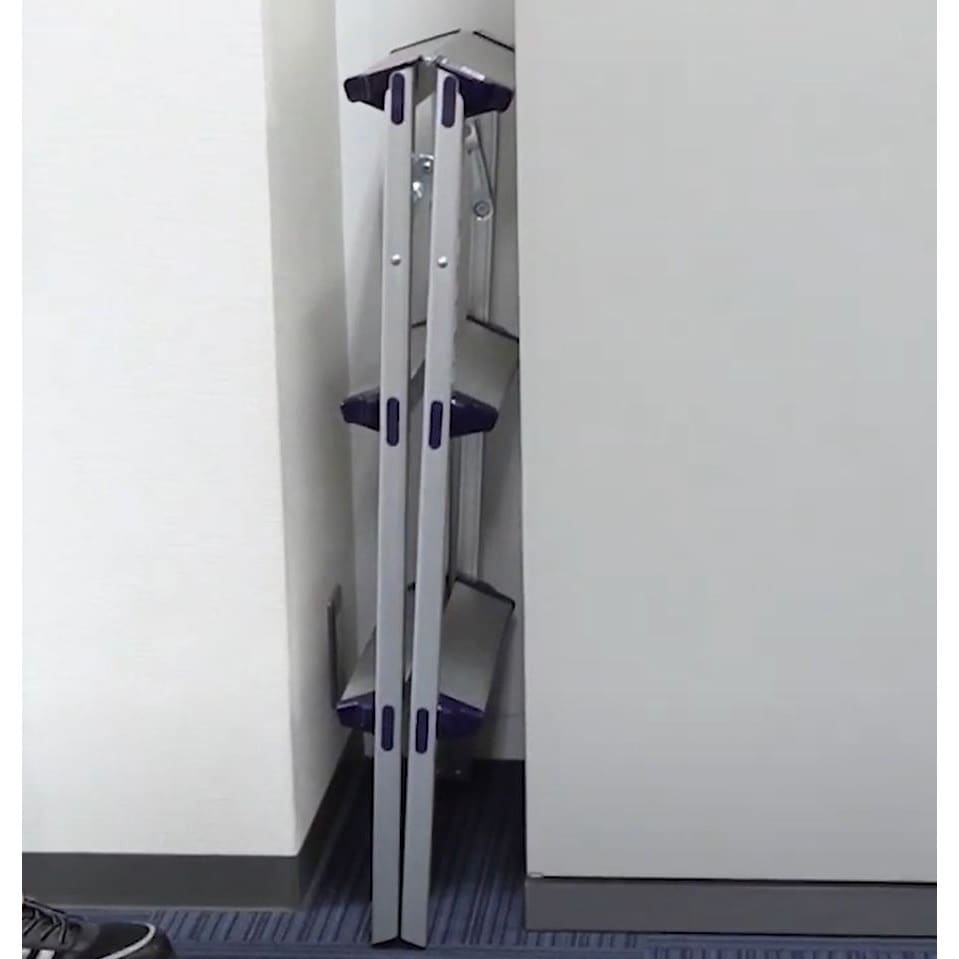 Mo-D03 アルミ製踏み台 モノタロウ 折りたたみ標準タイプ 3段 天板寸法