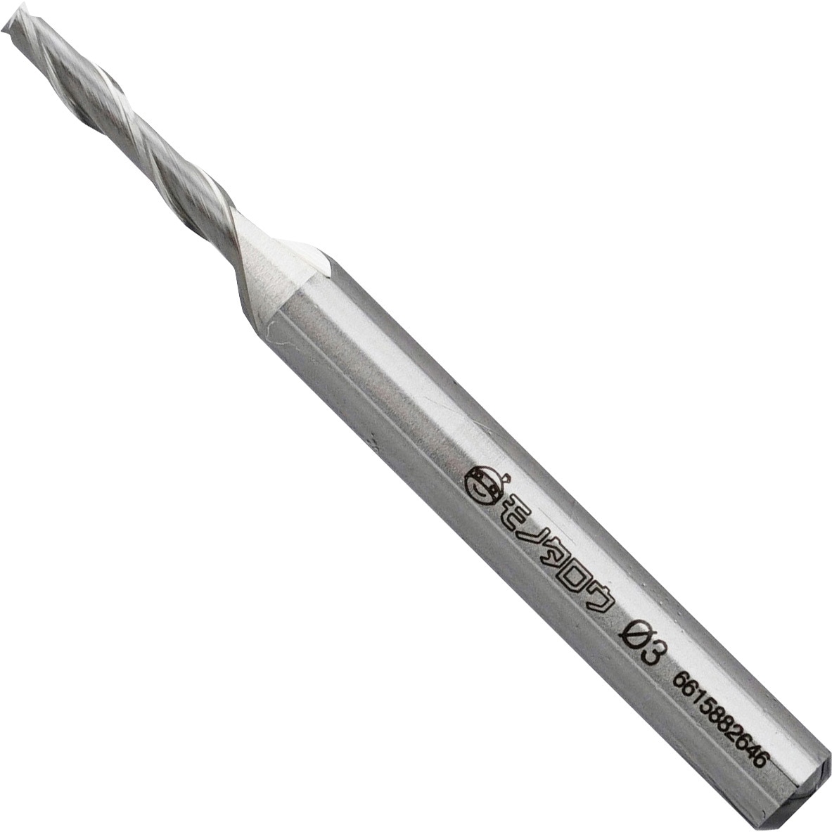 3 ハイススクエアエンドミル ロング 2枚刃 モノタロウ 刃径3mm