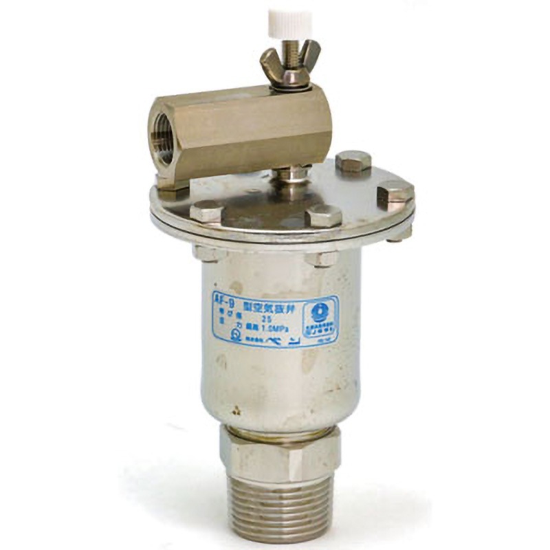 AF9-D AF9-D SUS空気抜弁【吸気側逆止機能付】 ベン 種類JIS Rc3/8 呼び径(B)1 21,980円