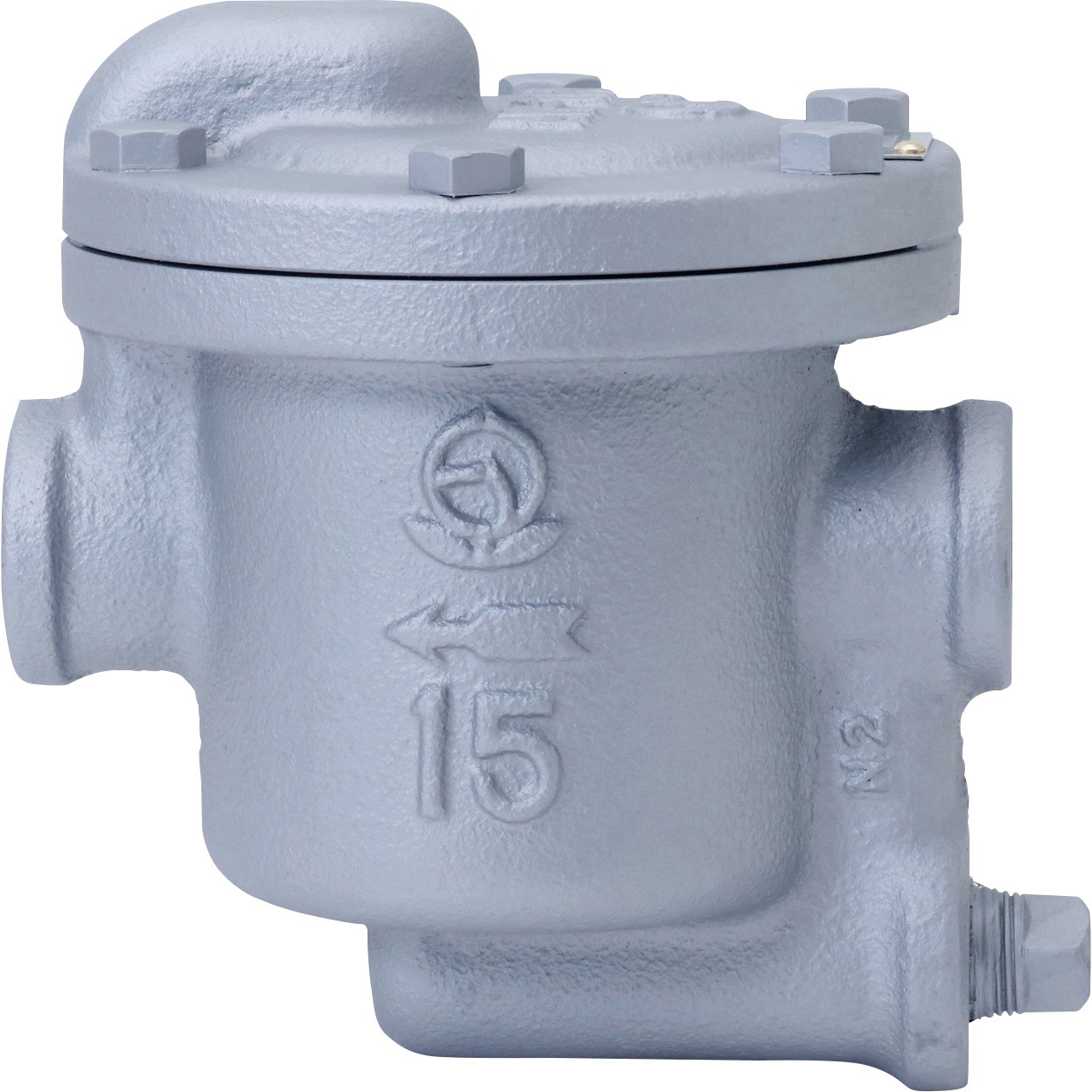 AK1H-GH AK1H-GH FC ストレーナ内蔵スチームトラップ【1.0MPa用】 ベン JIS Rcねじ バケット式タイプ 呼び径(B)1/2