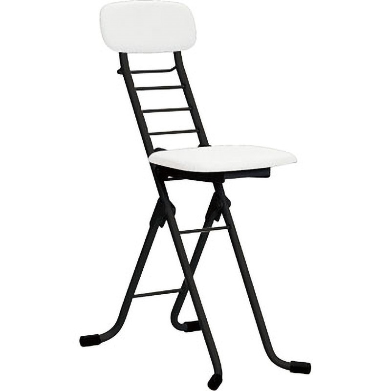 CSP-320/02 カラーリリィチェア ルネセイコウ ホワイト/ブラック色 高さ790mm幅350mm奥行480mm 8,215円