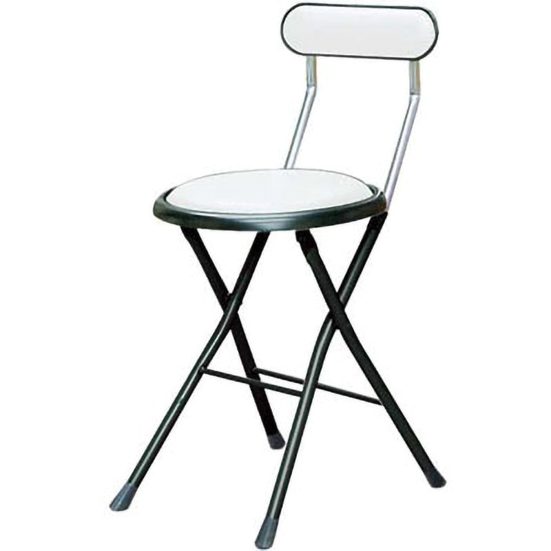 ND-111/01 ニューニーダーチェア ルネセイコウ ホワイト色 高さ710mm幅330mm奥行440mm