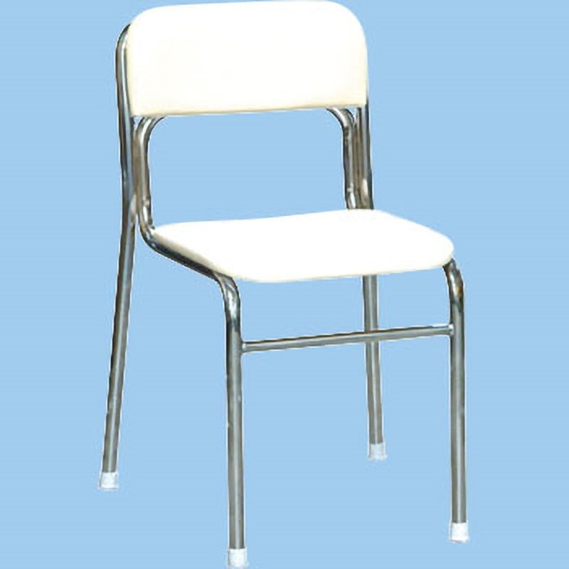 SL-42C リブラチェア ルネセイコウ スタッキング可 ホワイト色 質量4.7kg 高さ735mm幅460mm奥行460mm