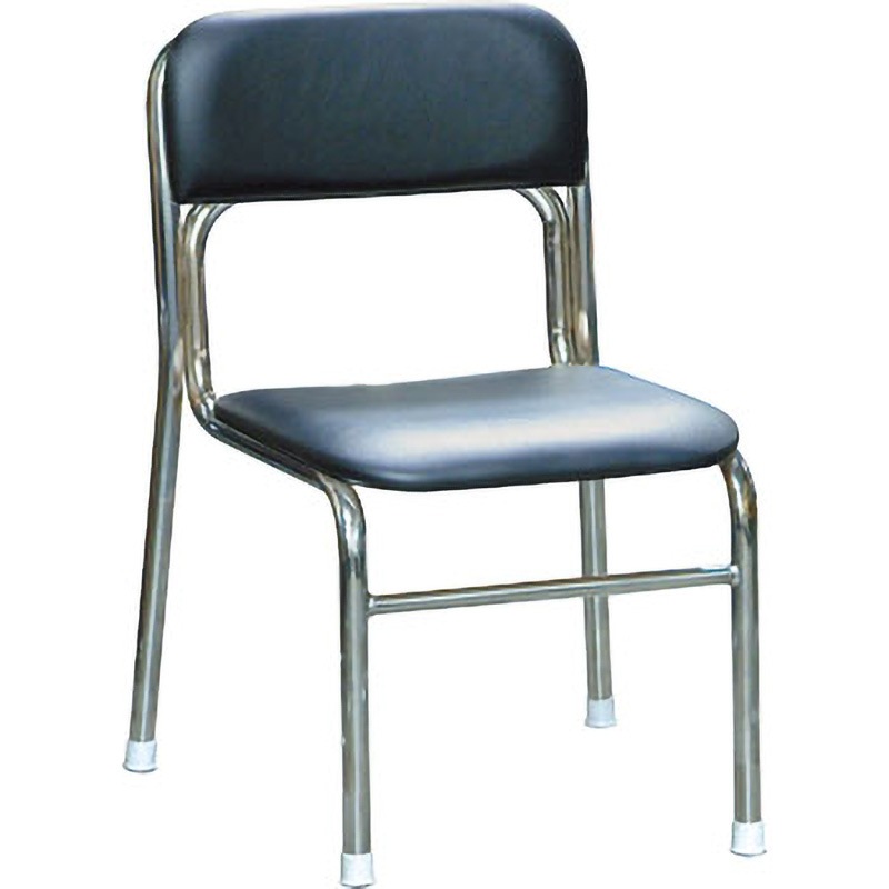 SL-34C リブラチェア ルネセイコウ スタッキング可 ブラック色 質量4.3kg 高さ650mm幅450mm奥行460mm