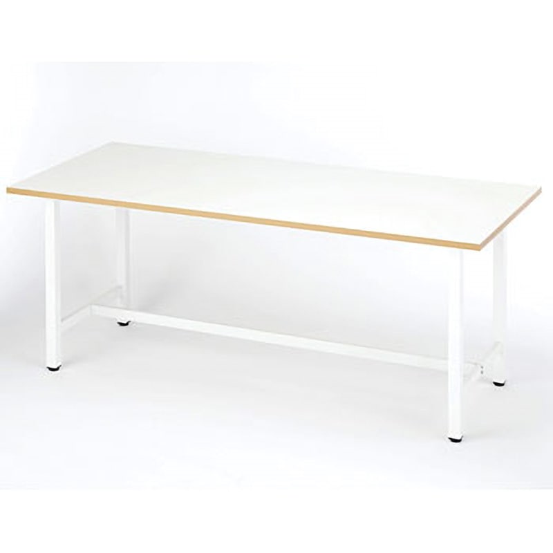 RFSGD-1875 作業台 ホワイト アール・エフ・ヤマカワ メラミン天板製天板 荷重天板約300kg 間口1800mm奥行750mm高さ740mm  RFSGD-1875