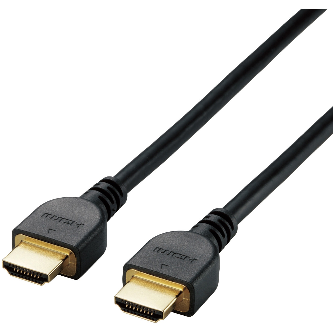 【株式会社ベル】HDMIコードなど HDMI 2.0 延長ケーブル／15cm／抜け防止コネクター／4K60Hz／18Gbps