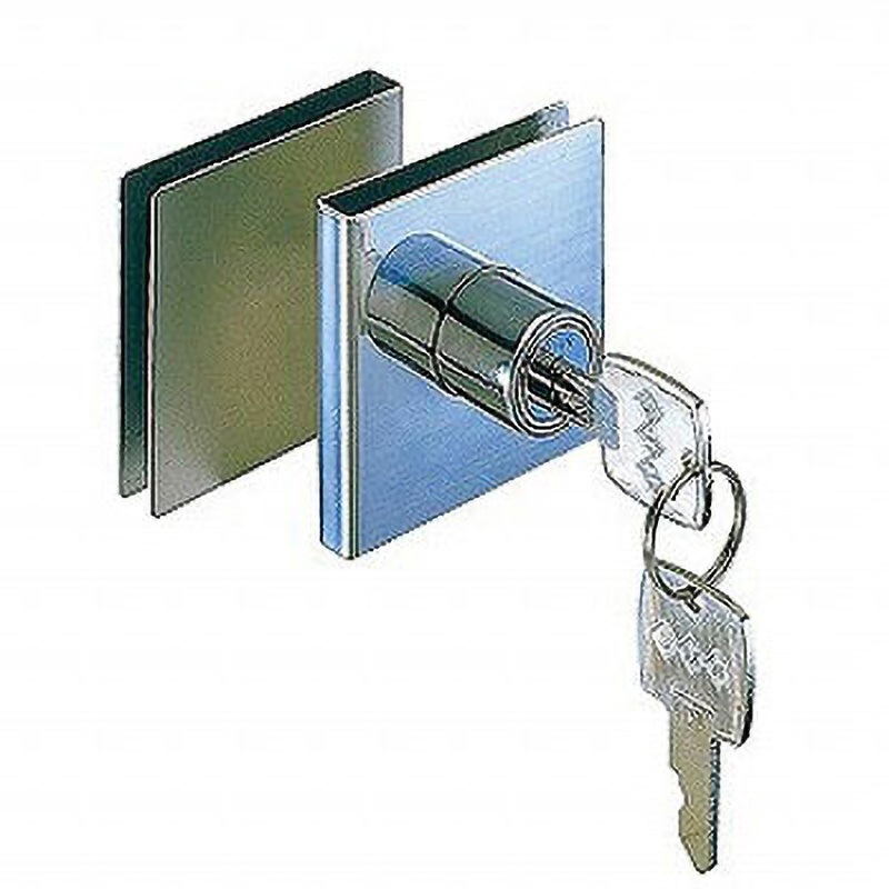 76966 3750番プッシュロック 同鍵 #400 5-6ミリ スリーナイン島野 適合ガラス厚5・6mm