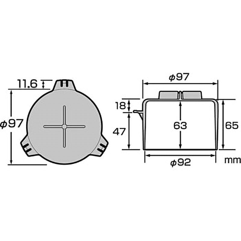 PH6581-H2 防臭ワン 1個 SANEI(旧:三栄水栓製作所) 【通販モノタロウ】